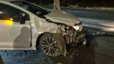 Adıyaman’ın Gölbaşı ilçesinde alkollü sürücünün kullandığı aracın kaza yapması sonucu