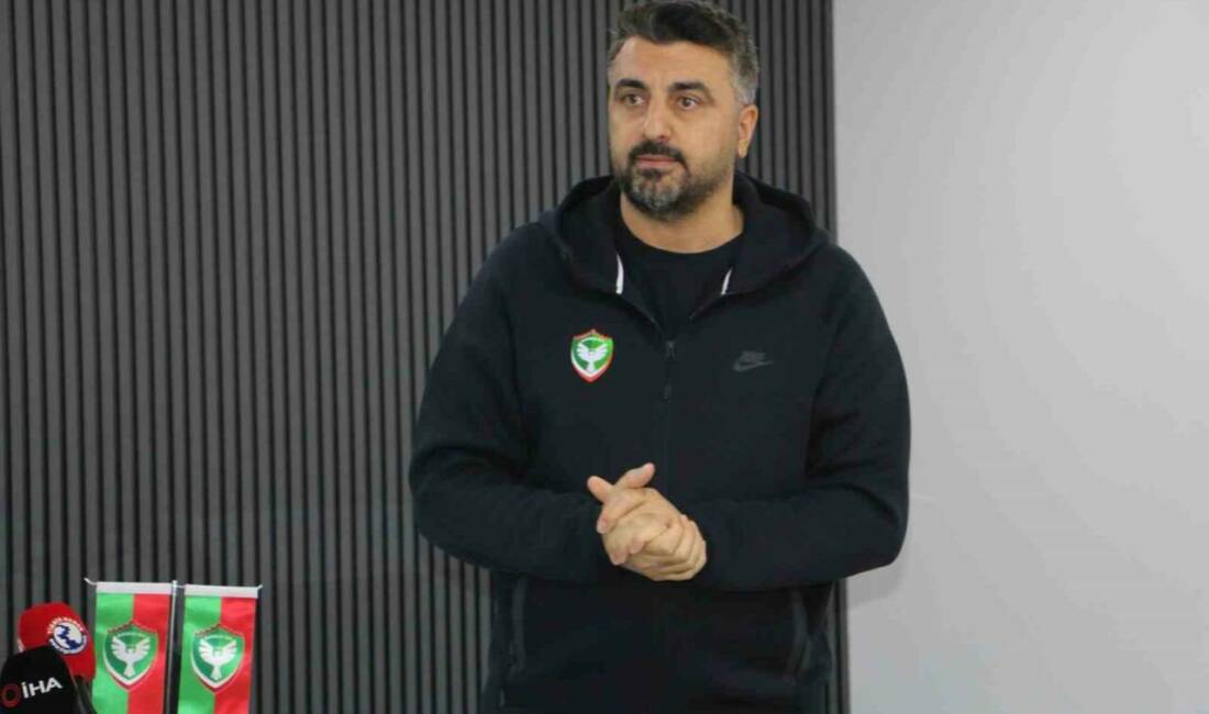 Amed Sportif Faaliyetler Teknik Direktörü Sinan Kaloğlu, takımın son haftalarda