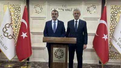 Mardin’de meslek liselilerle buluşan Milli Eğitim Bakanı Yusuf Tekin, mesleki