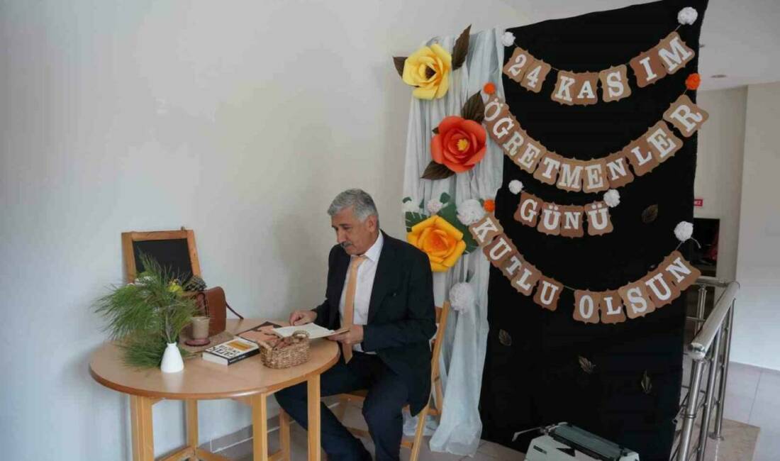 Kahta Belediye Başkanı Mehmet Can Hallaç, 24 Kasım Öğretmenler Günü
