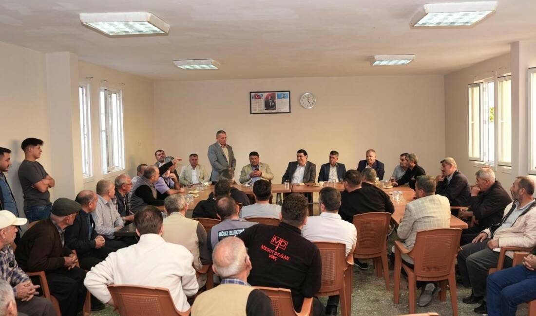 Şehitkamil Belediye Başkanı Umut Yılmaz, Beylerbeyi Mahallesi sakinleriyle buluşarak mahalledeki