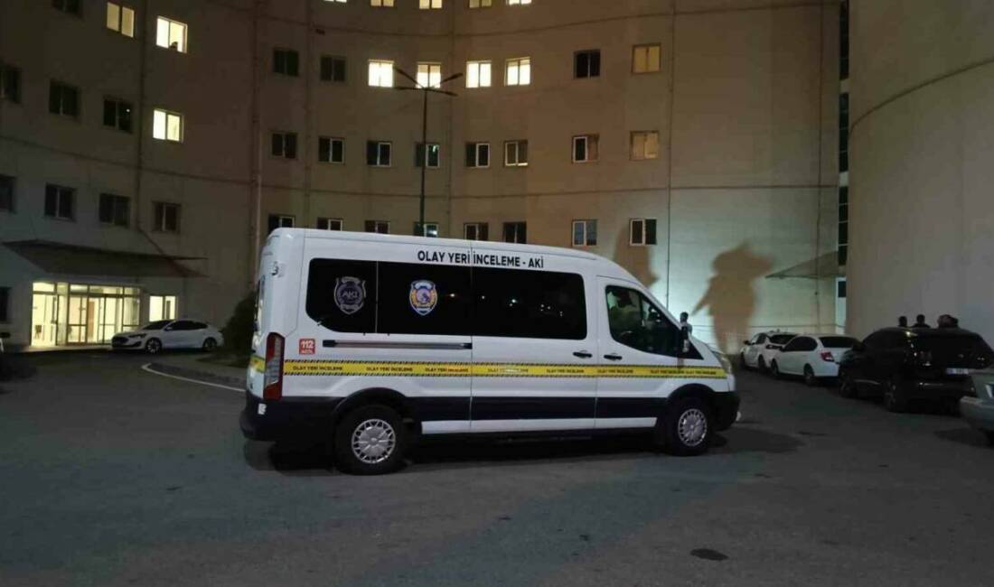 Batman’daki Eğitim ve Araştırma Hastanesinde meydana gelen olayda, kimliği belirsiz