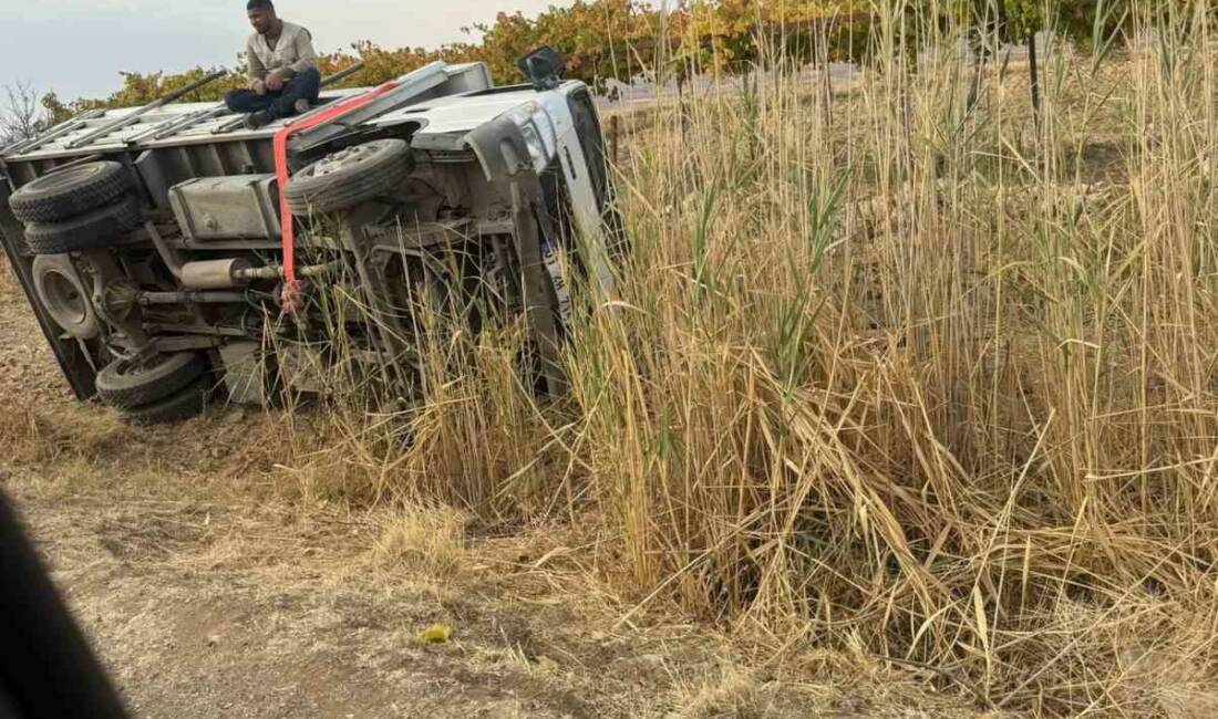 Batman'ın Gercüş ilçesinde 5 kişinin bulunduğu bir kamyonetin kaza yaparak
