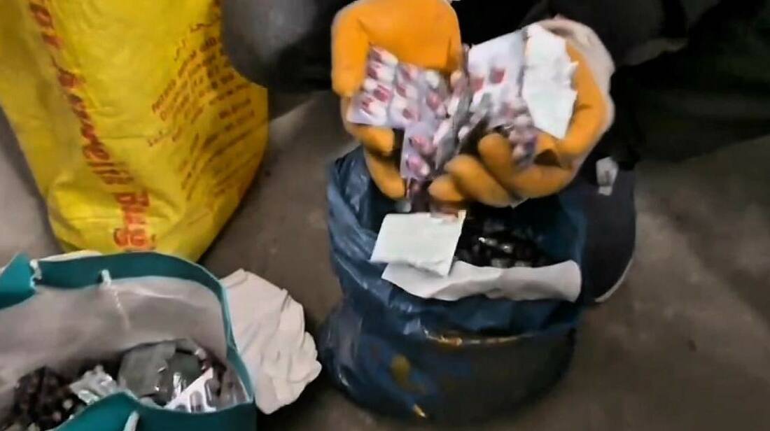 Batman'da gerçekleştirilen operasyonda uyuşturucu imalatçılarına yönelik yapılan aramalarda oto lastiklerinin