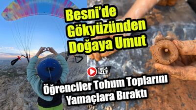 Besni Şehit Mehmet Yağmur Anadolu İmam Hatip Lisesi öğrencileri, “Yeşil