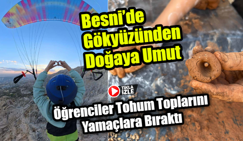 Besni Şehit Mehmet Yağmur Anadolu İmam Hatip Lisesi öğrencileri, “Yeşil