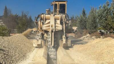 GASKİ, Gaziantep'in Şahinbey ilçesi Burç bölgesinde yürüttüğü içmesuyu ve kanalizasyon