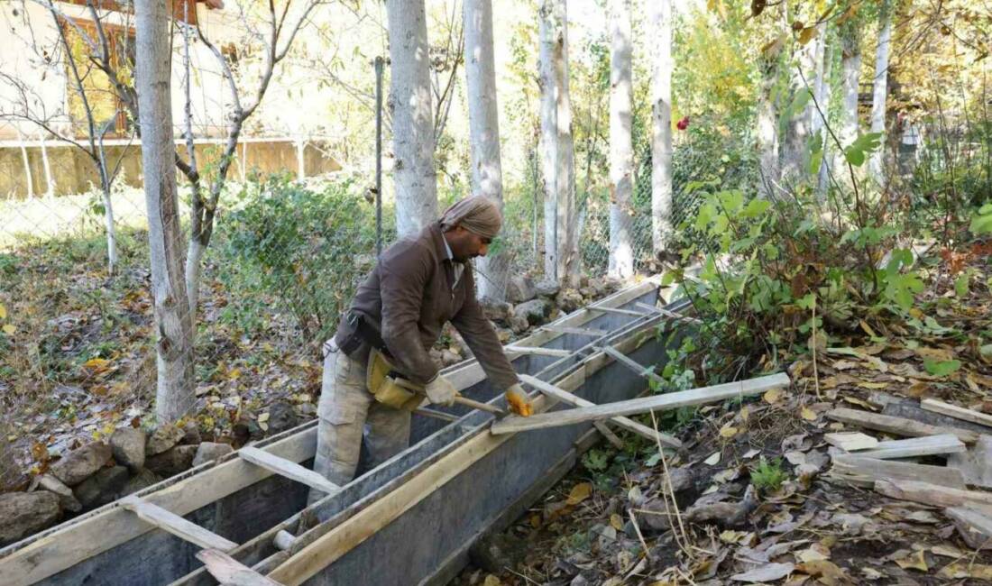 Mardin Büyükşehir Belediyesi, Savur ilçesinde Gazi Mahallesi'nde 600 metrelik açık
