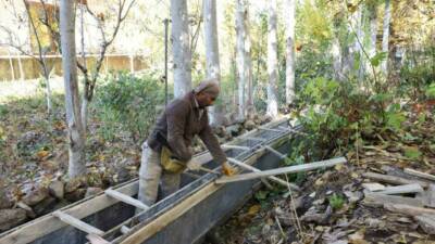 Mardin Büyükşehir Belediyesi, Savur ilçesinde Gazi Mahallesi'nde 600 metrelik açık