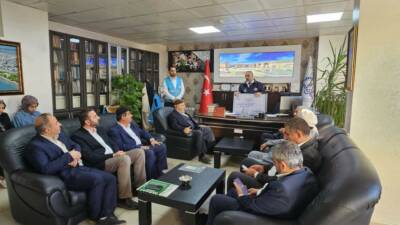 Şırnak'ın Cizre ilçesinde, Türkiye Diyanet Vakfı tarafından Gazze'ye destek amacıyla