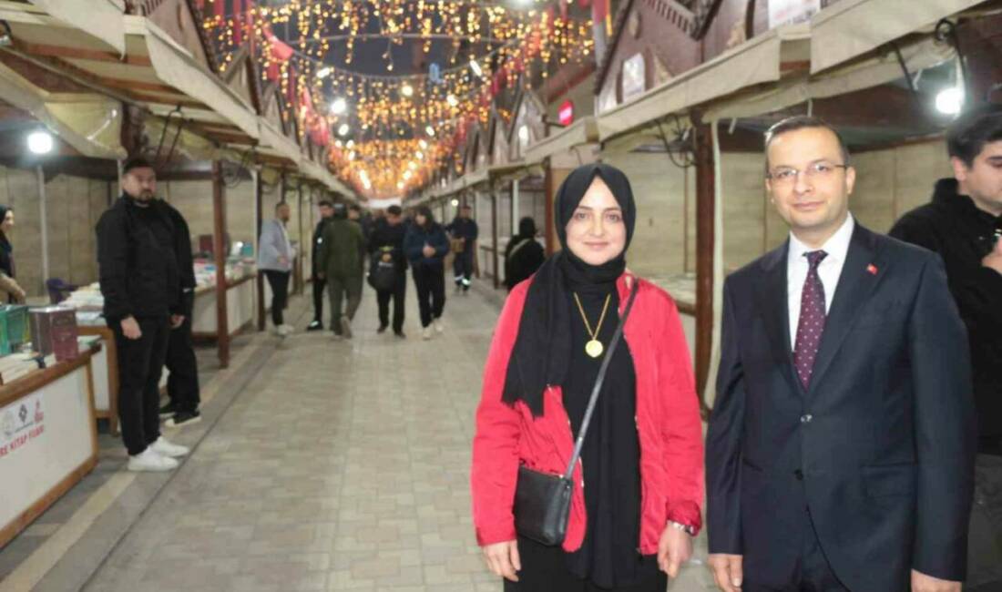 Cumhurbaşkanı Başdanışmanı Gülşen Orhan, Cizre Kitap Fuarı'nı ziyaret ederek, şehrin