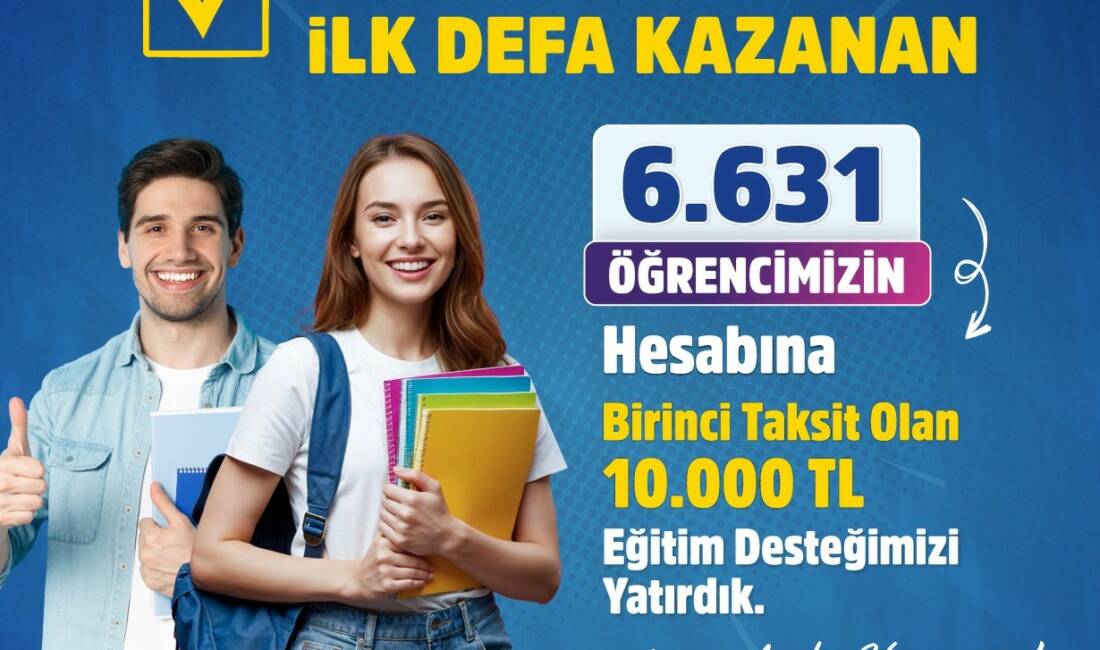 Diyarbakır Büyükşehir Belediyesi, 6 bin 631 öğrenciye toplam 20 bin