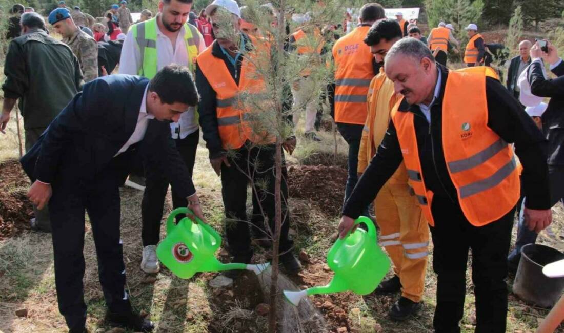 DEPSAŞ Enerji’den Makam Dağı’na 3 bin fidanlık yeşil dokunuş DEPSAŞ Enerji, Milli Ağaçlandırma Günü'nde Diyarbakır'ın tarihi Makam Dağı'na 3