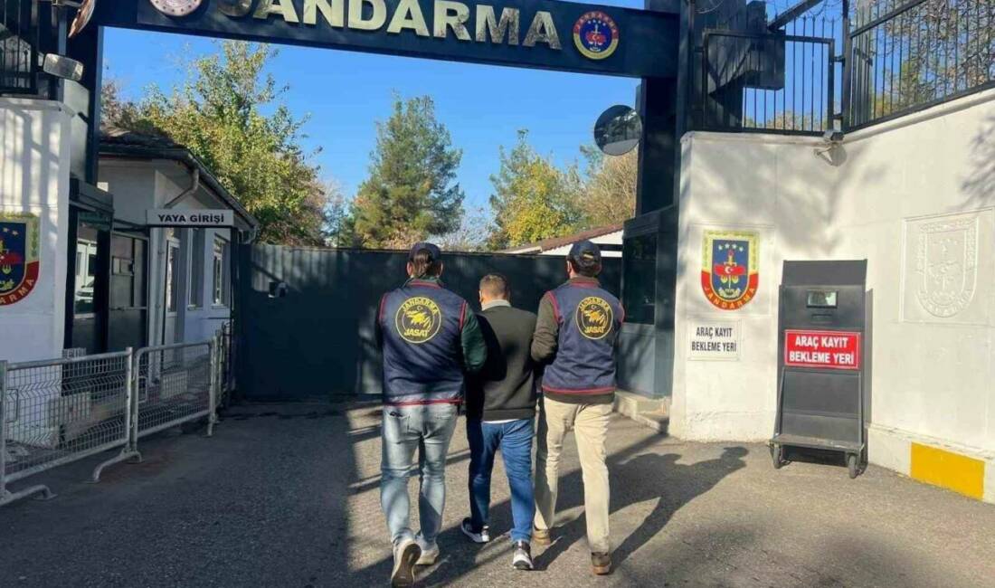 Diyarbakır'da hırsızlık suçundan 8 yıldır kaçak olan bir şahıs, jandarma