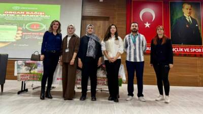 Diyarbakır İl Sağlık Müdürlüğü, 3-9 Kasım Organ Bağış Haftası kapsamında