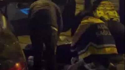 Diyarbakır'da Kayapınar ilçesinde stadyum civarında meydana gelen trafik kazasında iki