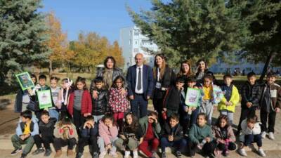 Milli Eğitim Bakanlığı'nın teşil vatan teması çerçevesinde Final İlkokulu'nda çevre