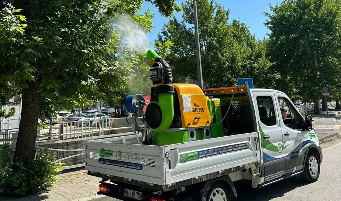 Gaziantep Büyükşehir Belediyesi, artan sıcaklıkların ve üvez popülasyonundaki artışın şehirde