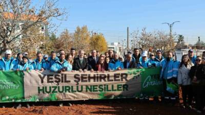 Gaziantep Büyükşehir Belediyesi ve Gaziantep Valiliği iş birliğiyle yürütülen YEŞİLANTEP