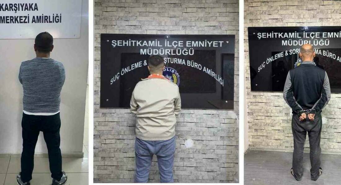 Gaziantep polis ekipleri, aranan şahısların yakalanması için operasyon düzenledi. Operasyon