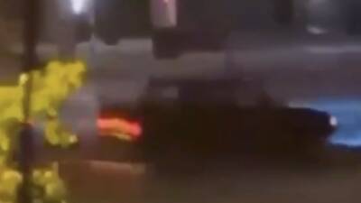 Gaziantep'te ehliyetsiz bir sürücünün sokak ortasında drift yapması üzerine, araç