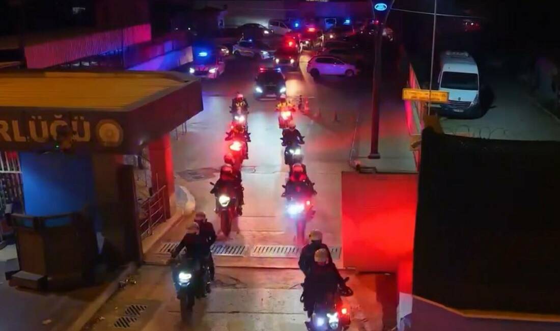 Gaziantep’te polis ekiplerince kent merkezinde yapılan ’Huzur-27’ uygulamasında 28 şüpheli