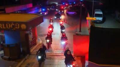 Gaziantep’te polis ekiplerince kent merkezinde yapılan ’Huzur-27’ uygulamasında 28 şüpheli