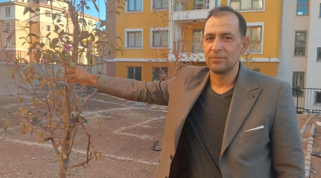 Geçen yıl Adıyaman’ın Gölbaşı ilçesinde don nedeniyle kuruyan ağaçlar, bu