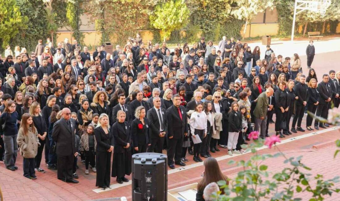 Atatürk’ü anma haftası çerçevesinde Gaziantep Kolej Vakfı Özel Okullarında düzenlenen