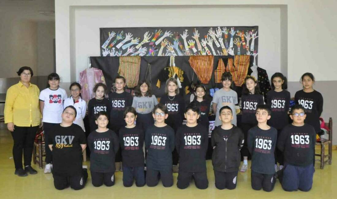 Gaziantep Kolej Vakfı Özel İlkokulu öğrencileri, "Bulunduğumuz Mekan ve Zaman"