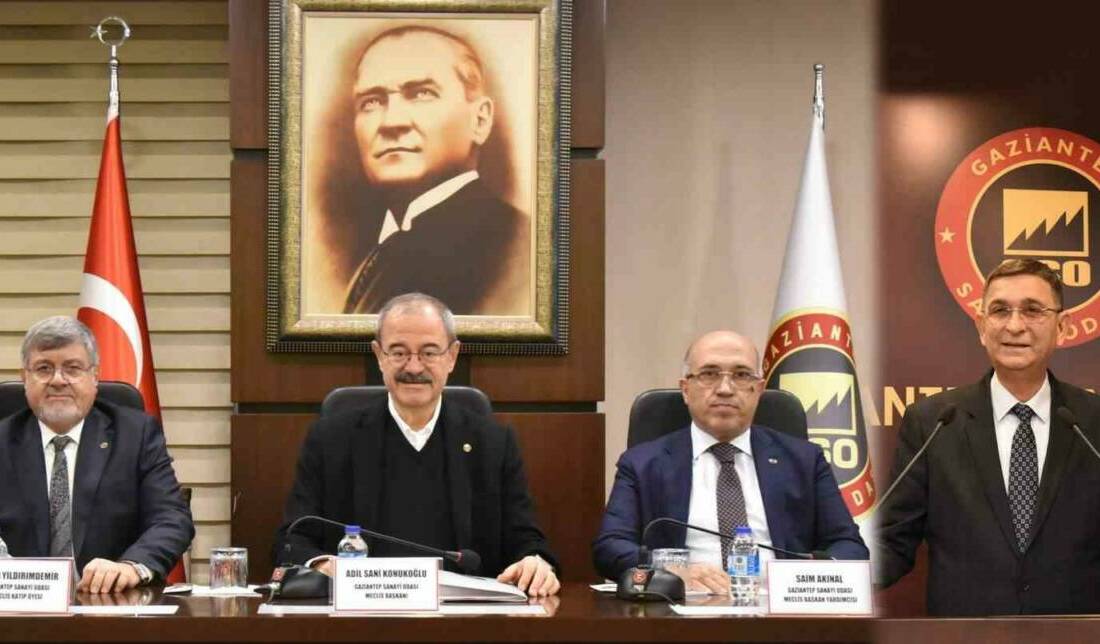 GSO kasım ayı meclis toplantısı gerçekleştirildi Gaziantep Sanayi Odası (GSO) Kasım Ayı Meclis Toplantısı, GSO Meclis