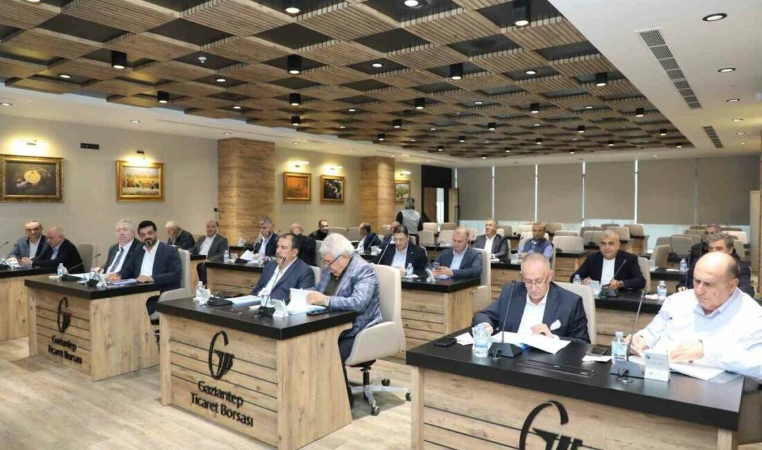 Gaziantep Ticaret Borsası, Ekim Ayı Olağan Meclis Toplantısı'nda AB tescilli