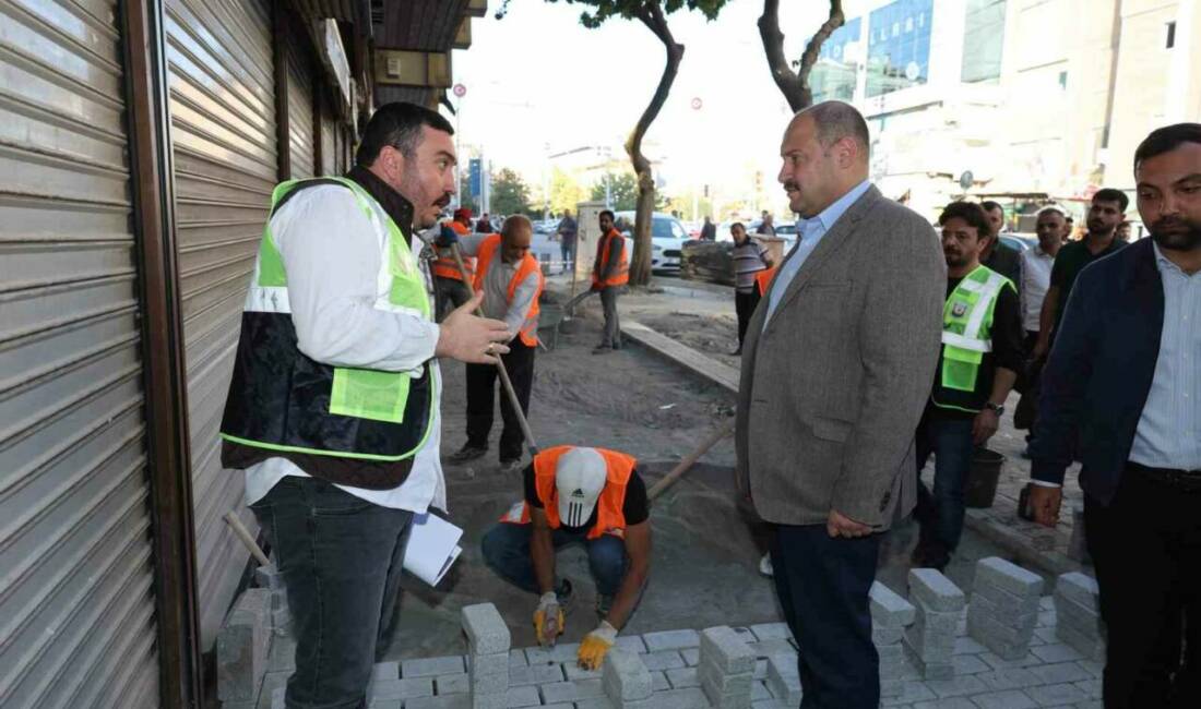 Şanlıurfa Büyükşehir Belediye Başkanı Mehmet Kasım Gülpınar, Divanyolu Yayalaştırma Projesi