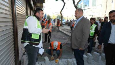 Şanlıurfa Büyükşehir Belediye Başkanı Mehmet Kasım Gülpınar, Divanyolu Yayalaştırma Projesi