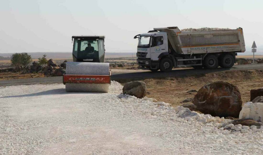 Haliliye Belediyesi, Üçkuyu Mahallesi’nde yol yapım ve yenileme çalışmalarını tamamlayarak