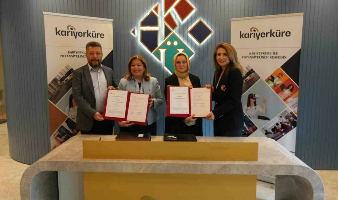 Hasan Kalyoncu Üniversitesi (HKÜ) ile Kariyerküre Eğitim Hizmetleri arasında "Eğitimde