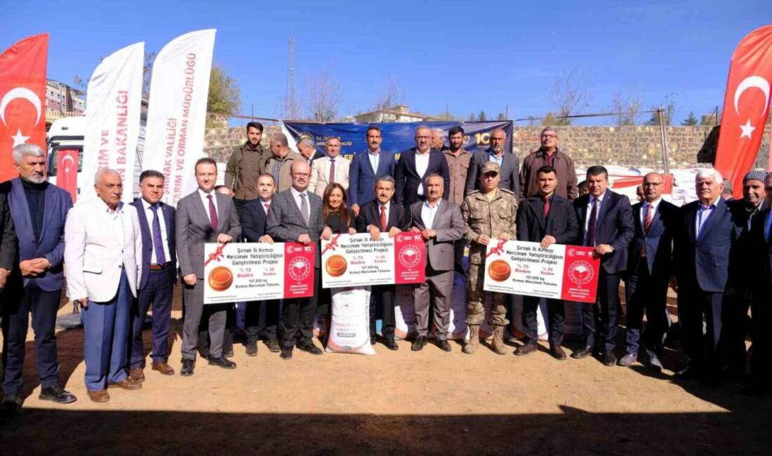 Şırnak’ın İdil ilçesinde tarımsal üretimi artırmayı ve çiftçinin gelir yapısını