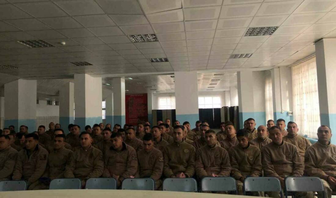 İl Jandarma Komutanlığı personeline organ bağışı eğitimi Siirt İl Sağlık Müdürlüğü, İl Jandarma Komutanlığı personeline organ bağışının