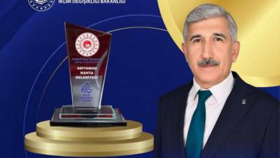 Kahta Belediyesi, dijital belediyecilik alanında gösterdiği başarıyla 400 belediye arasından