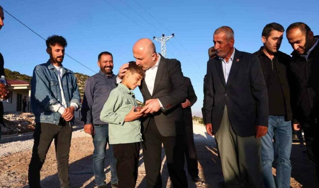 Adıyaman Valisi Osman Varol, Kemerkaya Köyü'nde yapılan kırsal konutların tamamlanma