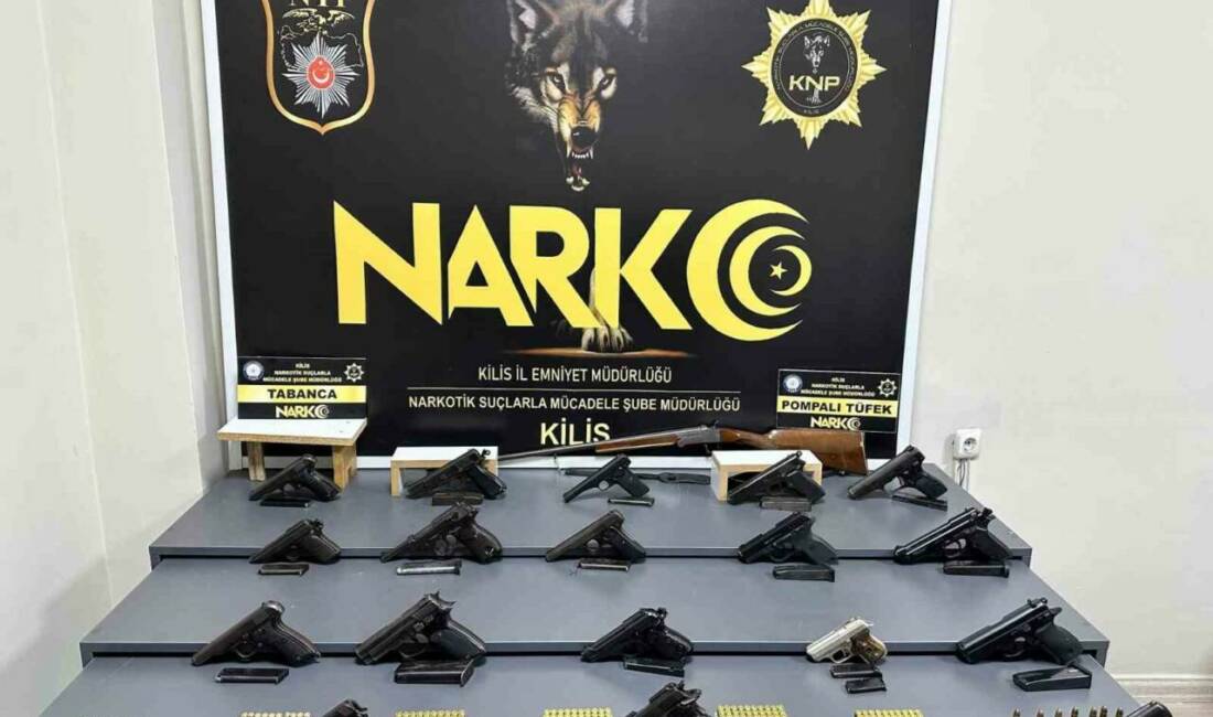 Kilis’te tır ve evlerde silah ile kaçak sigara ele geçirildi: 1 tutuklama Kilis’te polis ekiplerinin düzenlediği operasyonda bir tır ve bazı ikametlerde