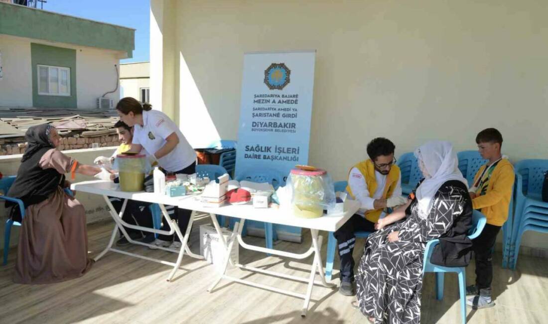 Diyarbakır Büyükşehir Belediyesi, Diyarbakır kent merkezi ve kırsal mahallelerde bulunan