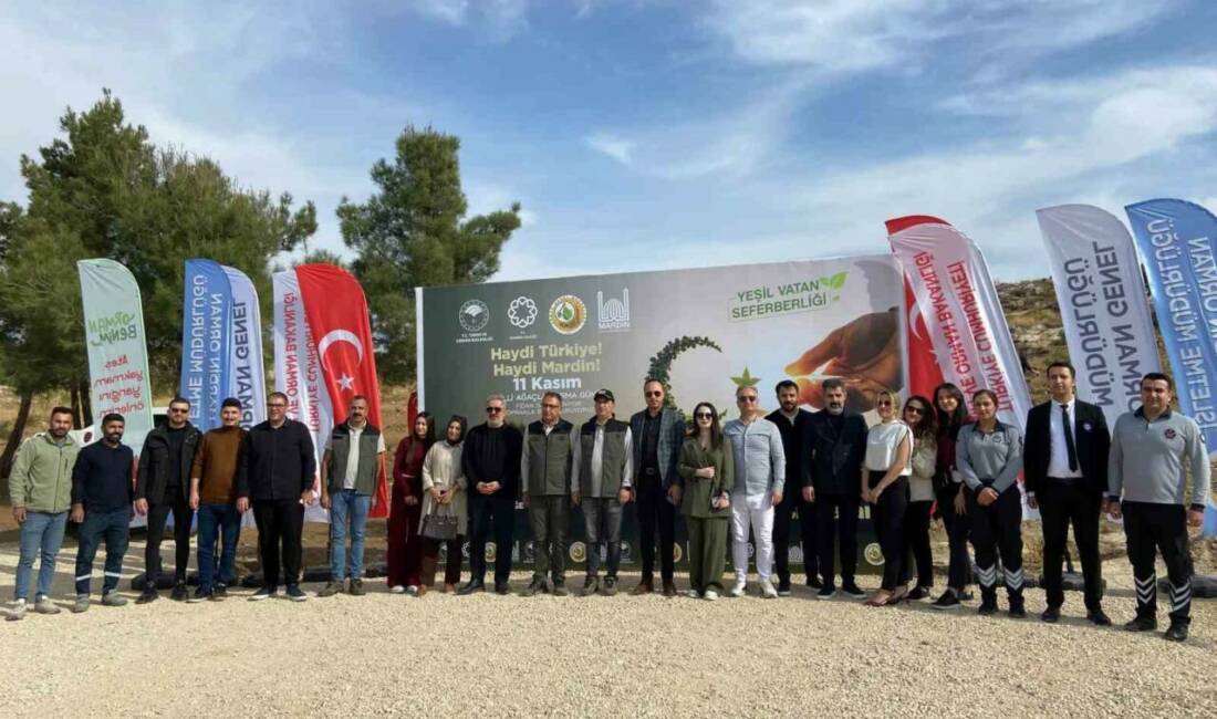 Mardian Mall, 11 Kasım Milli Ağaçlandırma Günü'nde "Mardian Mall Hatıra