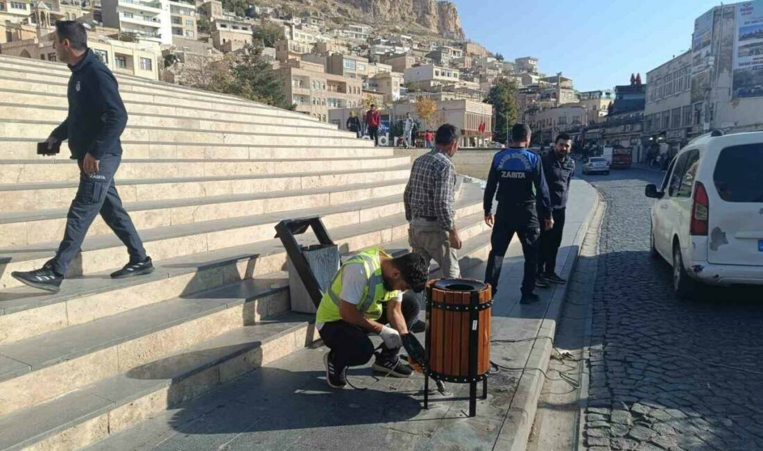 Mardin Büyükşehir Belediyesi, Artuklu ilçesinde çevre düzenleme ve temizlik çalışmaları