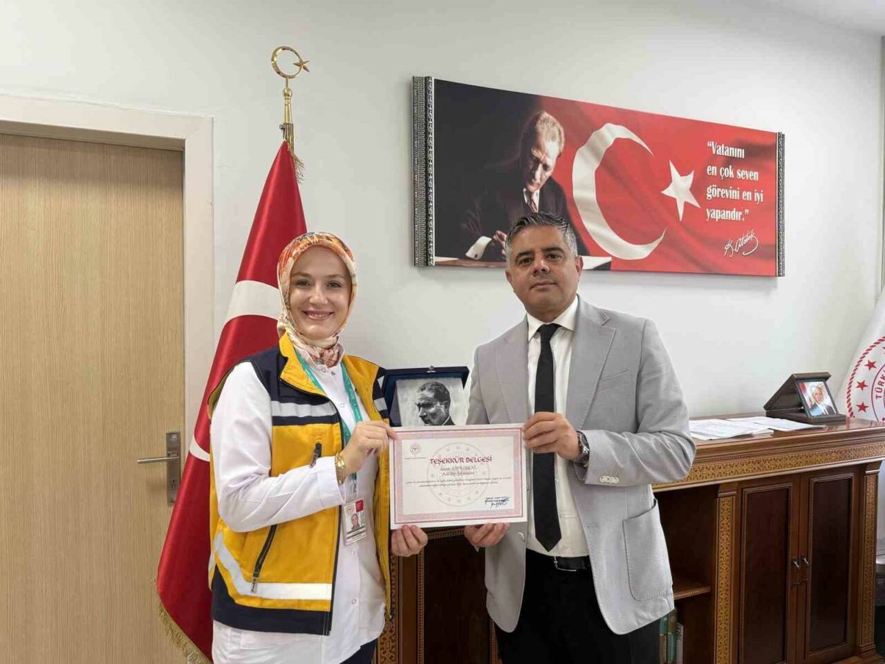 Mardin'de, doğum sancısı başlayan kadına sağlık personelinin telefonla rehberlik etmesi