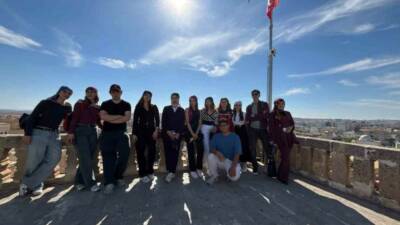 Mardin’de Türkiye Gaziler ve Şehit Aileleri Vakfı tarafından şehit ve