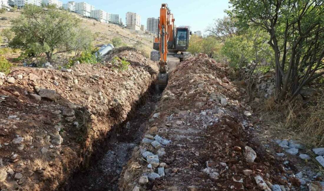 MARSU Genel Müdürlüğü, Mardin'in Artuklu ilçesinde Hale Deresi'nde yıllardır süregelen
