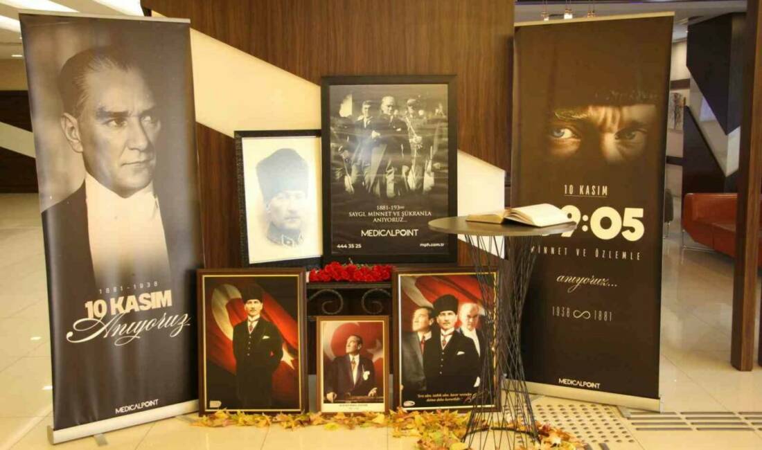 Medical Point Gaziantep Hastanesi, Mustafa Kemal Atatürk'ü ölüm yıl dönümünde