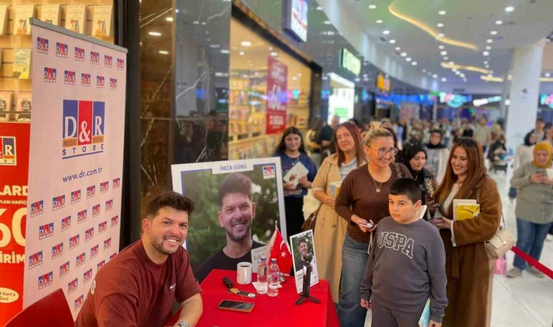 Miraç Çağrı Aktaş Mardian MALL’da okurlarıyla buluştu Mardian Mall'da düzenlenen etkinlikte genç yazar Miraç Çağrı Aktaş, "Kalbi