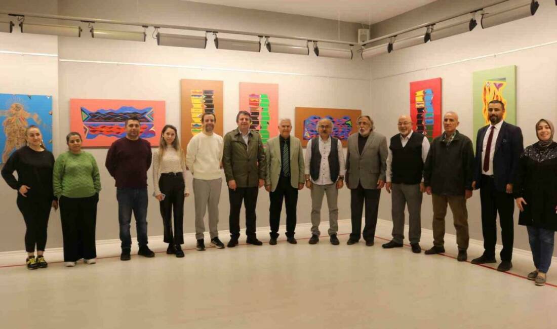 Mehmet Ali Doğan, SANKO Sanat Galerisi'nde "Sınırlanmış Alanlar Şamanik Görseller"